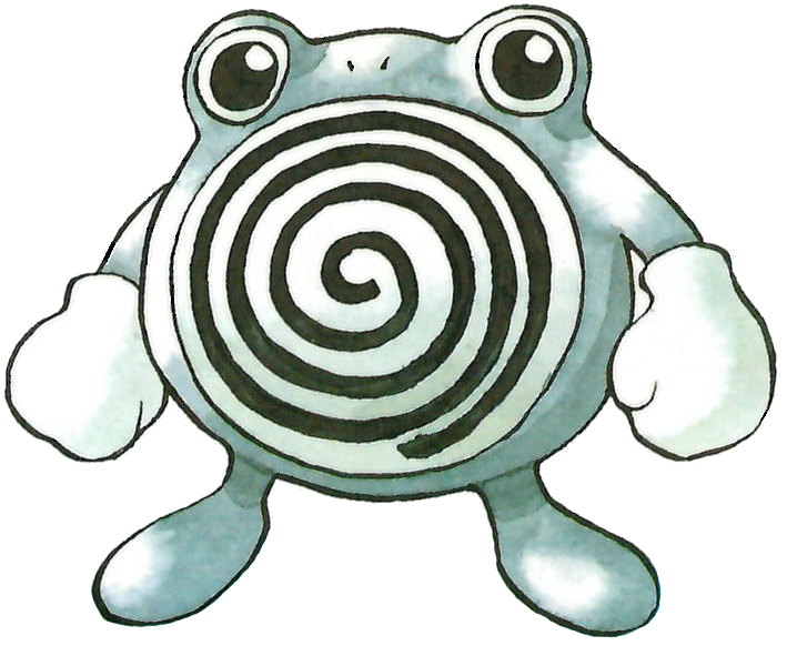 KirbyCheatFurby's tweet photo. can we talk about how perfect of a design poliwhirl is? it looks like it would have its own series of platformer games and they'd be the best things you've ever played https://t.co/oVzY1IZZsV