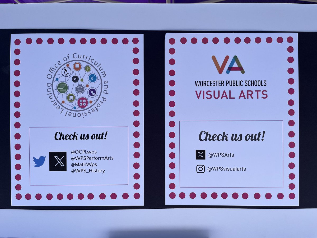 WPS Visual Arts tweet media
