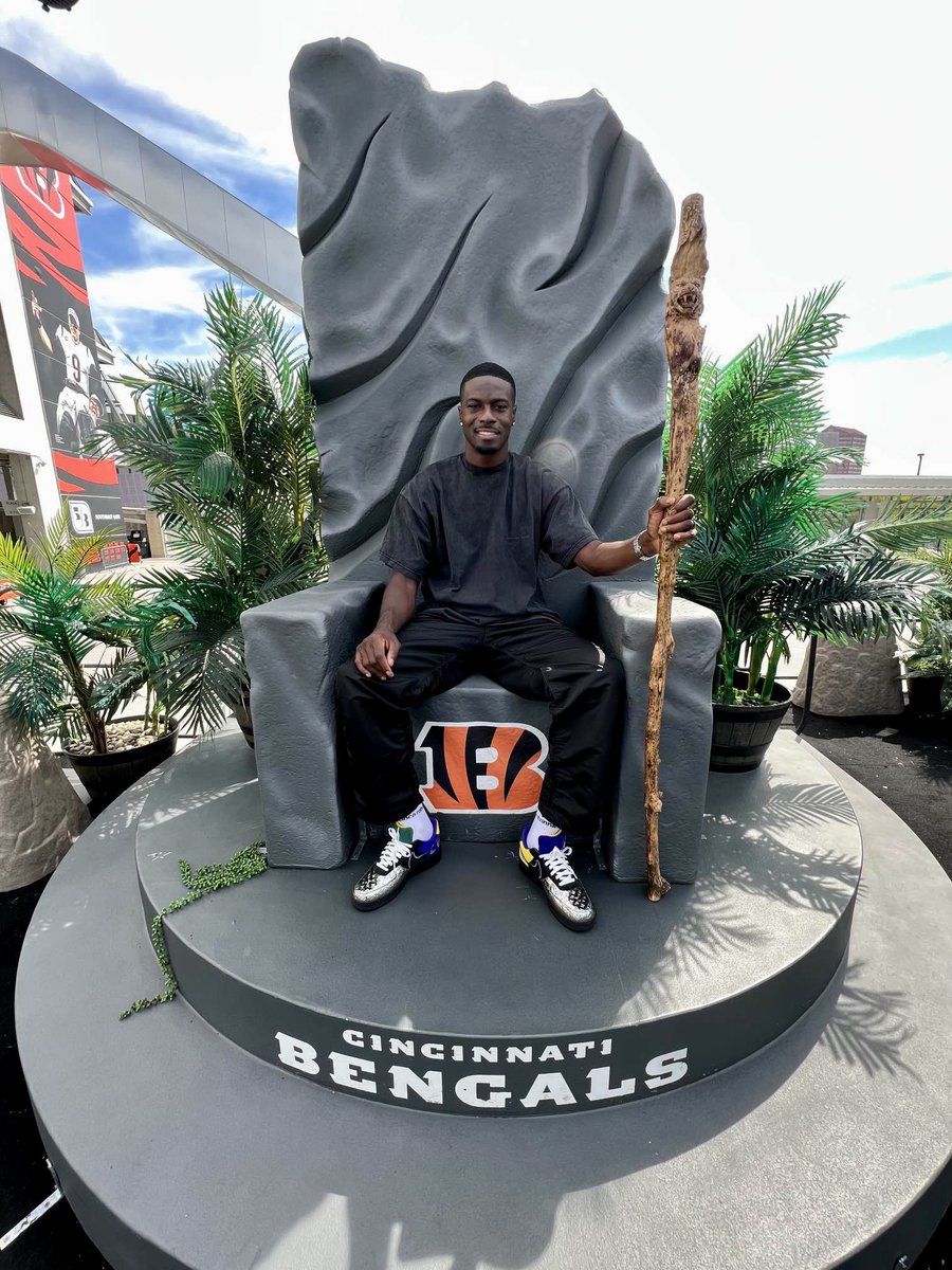 Bengals's tweet photo. A.J. Green is ready to RULE‼️ https://t.co/ojlMrrl15p