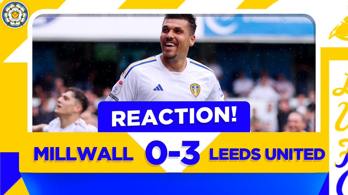 _ollieward_'s tweet photo. LEEDS UNITED DESTRUCTION AT THE DEN! - Millwall 0-3 Leeds United Match Reaction &amp; Analysis! 

WATCH HERE: https://t.co/WBU9DPBZOF

All retweets are highly appreciated, what a win🤍 

#LUFC #LeedsUnited #Leeds #Millwall https://t.co/Xko1MFGzXt