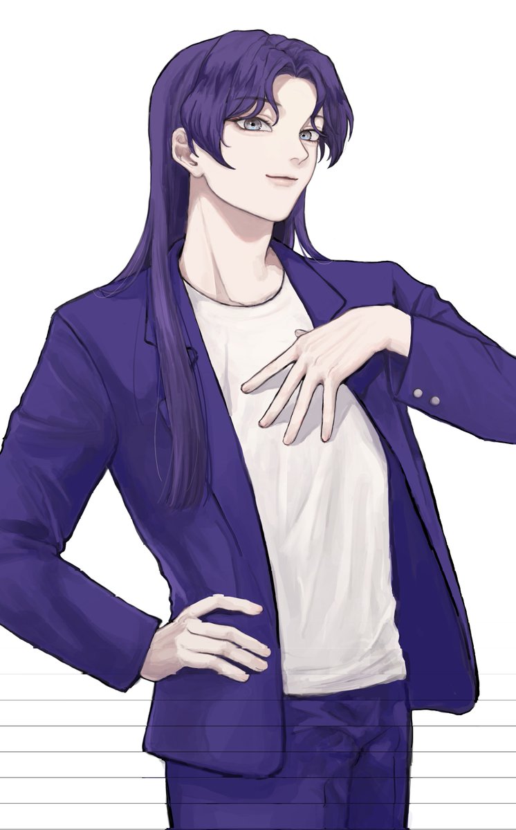 こちらで失礼いたします🙇‍♀️
くまやさん企画のフラスタでレイ様描かせて頂きました！！とーーっても素敵なフラスタに協力できて本当に嬉しかった〜！ありがとうございました！！🫶💜💜