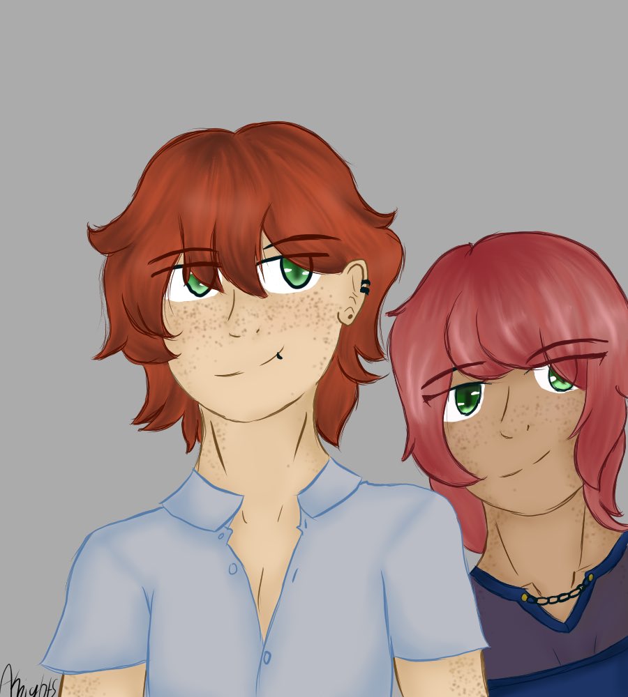 AriKnights_'s tweet photo. “Soooo, we didn’t do it this time-“

Meet DAMNs resident illusionary tricksters Carlton n Rose. They may or may not have been in trouble with prof. Moore.

[#redactedaudio #redactedoc] https://t.co/v32GzyMP4P