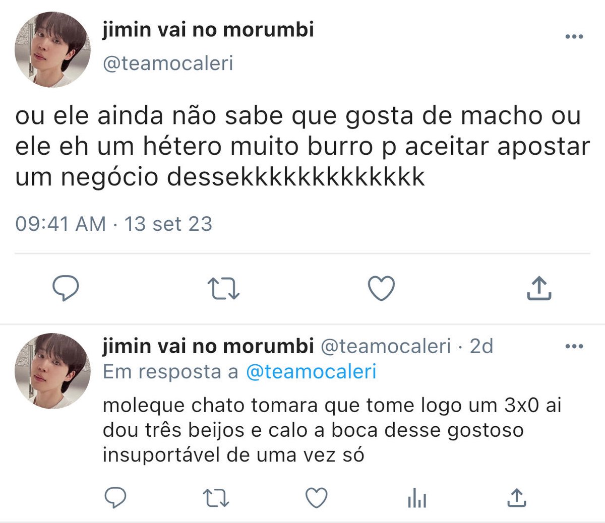 r_chimie's tweet photo. jikook au! beija ou n beija? ⚽️

onde jungkook, um hétero flamenguista, aceita apostar c seu vizinho são paulino q se o flamengo perder na final da copa do br, ele lhe daria um beijo

ou onde jimin, um são paulino, quer cobrar a perca da aposta tentadora com seu vizinho gostoso https://t.co/3Vxdy0WECx