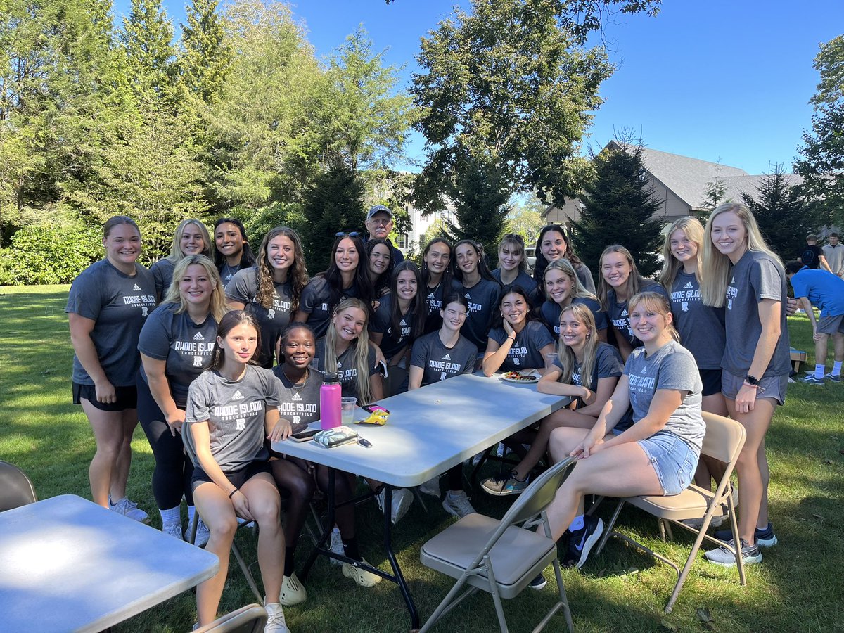 URIWXCTF's tweet photo. Many thanks to @MarcParlange and @MaryParlange for today’s BBQ and games. Always a great way to start the year! #GoRhody #URI https://t.co/tpXXnBLNpB