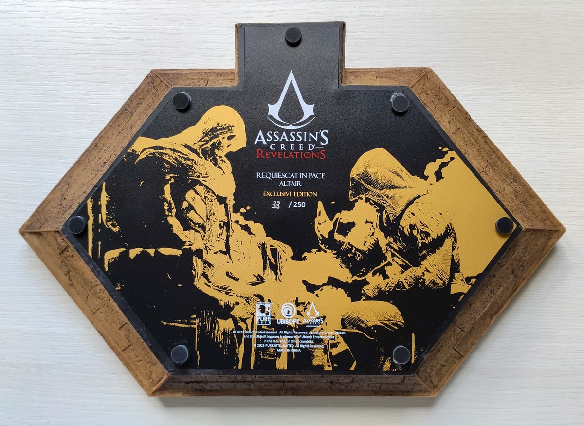 juanmawl's tweet image. 🔹Base del diorama🪶
🔸3️⃣3️⃣✨

Imita el diseño del suelo de la librería de Altair, lugar dónde descansa su cuerpo 🇸🇾.

📌📸 (4/9)

#RIPAltair #PureArtsSnap #AssassinsCreed