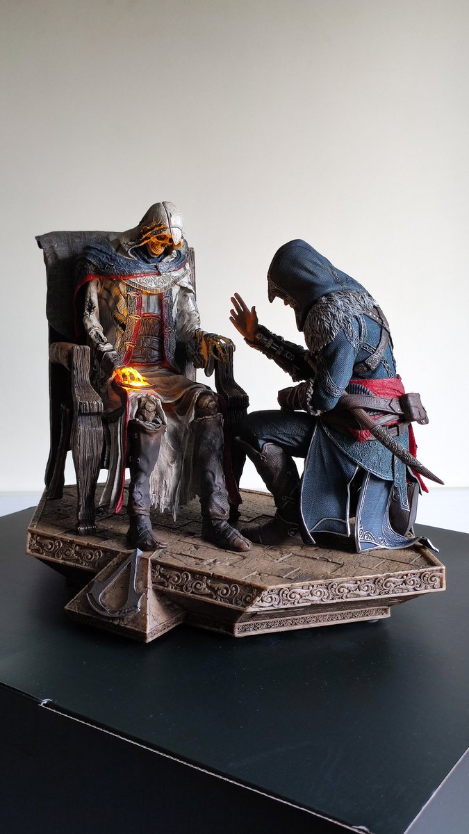juanmawl's tweet image. 🔹Diorama completo🦅🪶

La figura es una auténtica maravilla. Representa a la perfección uno de los mejores momentos de toda la franquicia. Un momento que después de 12 años sigue poniendo los pelos de punta.

Legendario🤯

📌📸 (5/9)

#RIPAltair #PureArtsSnap #AssassinsCreed