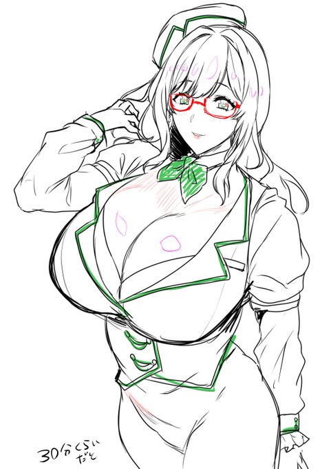 30分くらいじゃこれくらいしか描けない・・・
#スイのガレージ 