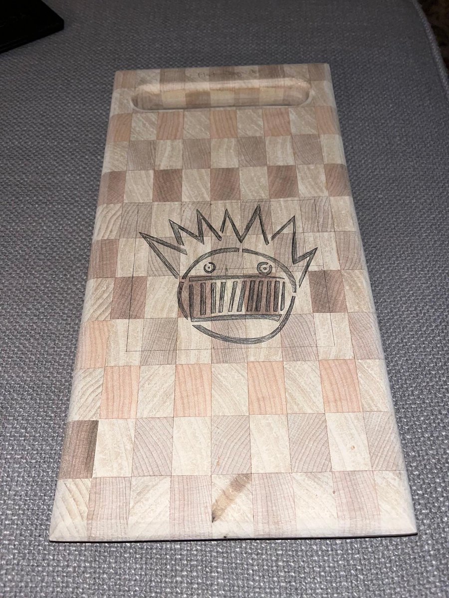 This is your last week to submit an entry for our Summer contest!!  Someone is going to win this beautiful handmade cutting board!!  Could it be you??  #ween spotify.link/O7niMS0PaDb