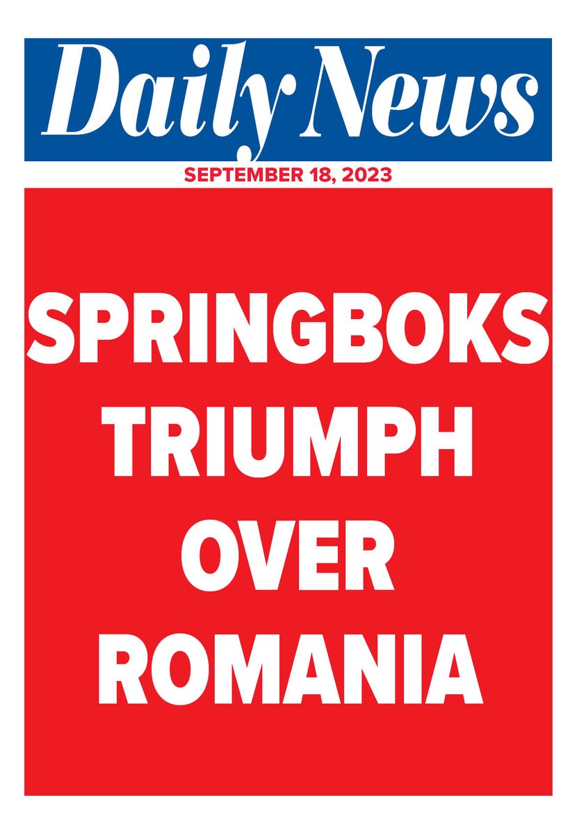 DailyNewsSA's tweet image. Top stories in our publication on September 18, 2023 #eThekwiniMunicipality #Ratepayers #PrinceMangosuthuButhelezi #MangosuthuButhelezi #IFP #Murder
