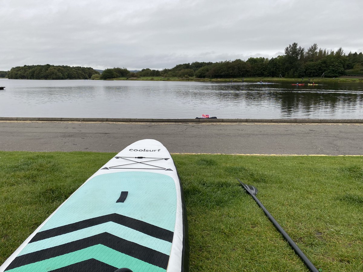 It’s been a paddleboarding kind of afternoon with a session from  <a href="/OchAyeCanoe/">Och Aye Canoe</a> at Lochore working on paddle strokes and stance - can’t recommend them highly enough for paddleboarding and kayaking instruction! <a href="/welcometofife/">Welcome to Fife</a>