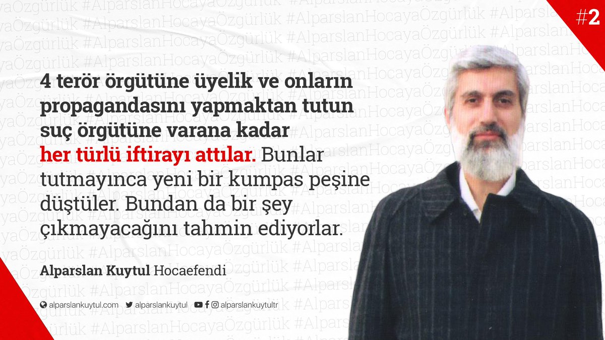 4 terör örgütüne üyelik ve onların propagandasını yapmaktan tutun suç örgütüne varana kadar her türlü iftirayı attılar. Bunlar tutmayınca yeni bir kumpas peşine düştüler.Bundan da bir şey çıkmayacağını tahmin ediyorlar. UlusalcılardanFurkana Saldırı