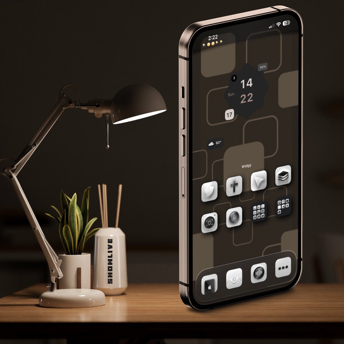 tombowie's tweet image. #iOS166 #iPhone14PM #NoJailBreak 
Icons #ParashitWhite @coburn67_94
Overlay @FAlhmma 
Widget - me ( inspired by @EgFoxDesign )
StatusBar - #ShowBoardAlpha
Wall - @noir_arts
#ShowLive #screenshotSL #SmartWallpaperArt @SeanKly