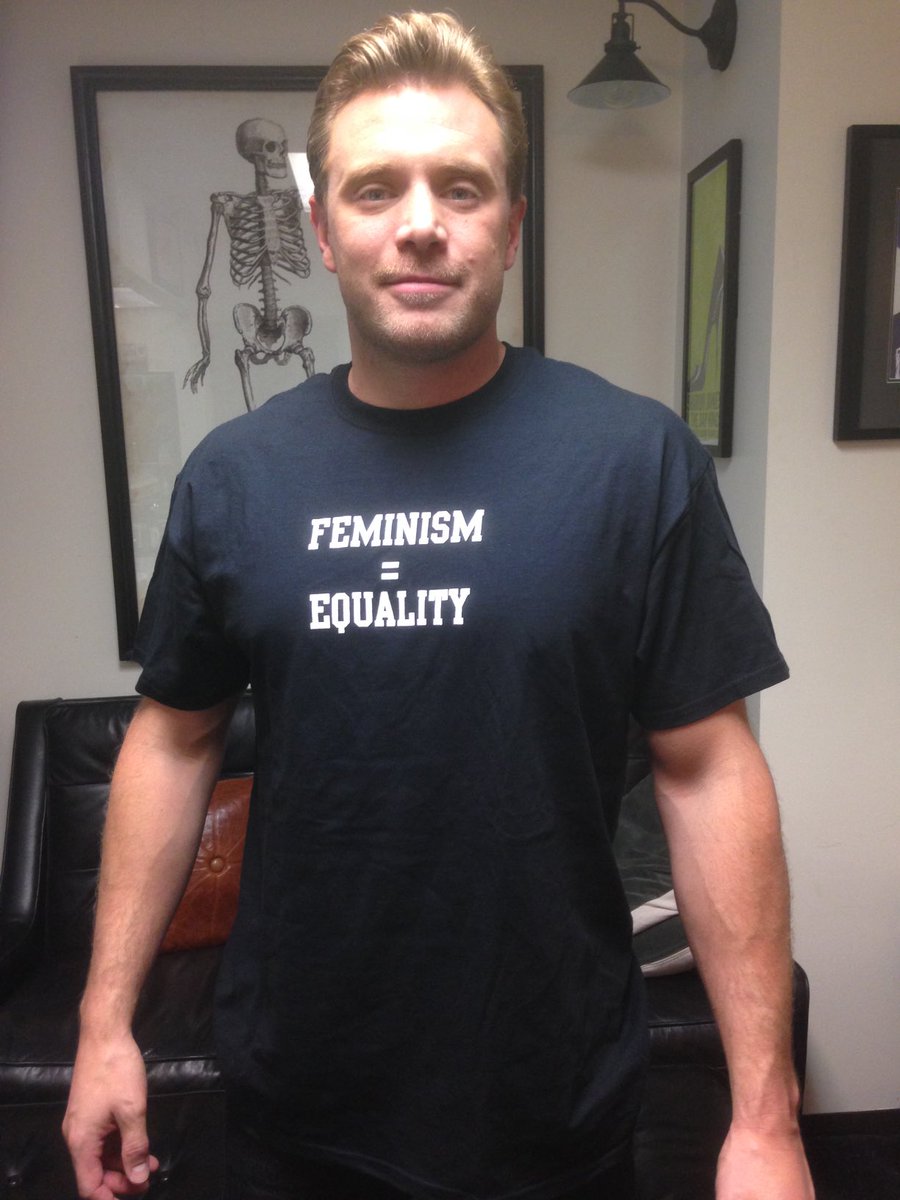 thejonlindstrom's tweet photo. #BillyMiller was gifted, smart, funny, and impressed me as a great friend to those close to him. He didn’t blink when I asked him to put on this shirt to help raise up the women in our industry. His heart was in the right place &amp; I always laughed around him. #FlightOfAngels #RIP https://t.co/6k0LA4yekl