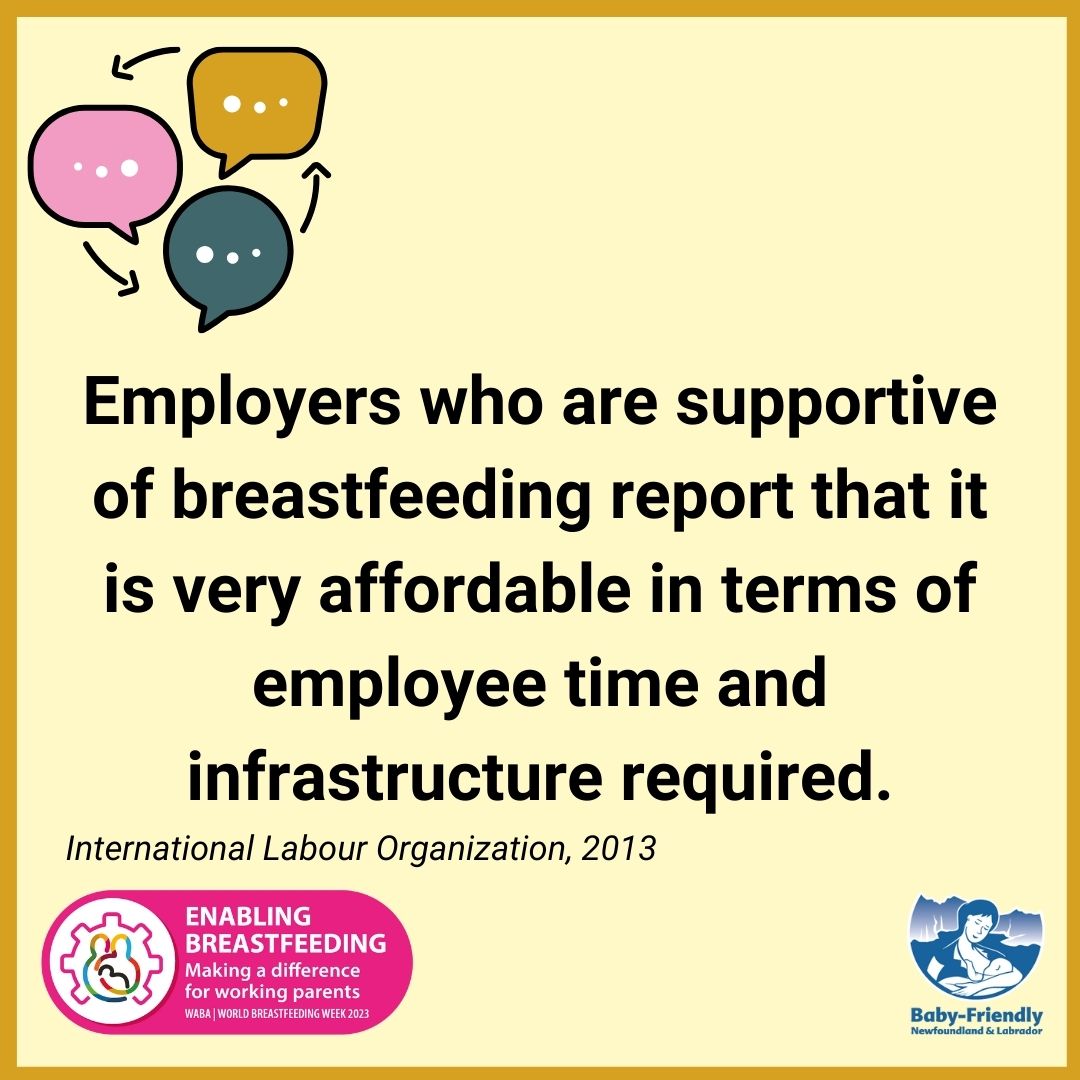 It's #NationalBreastfeedingWeek. 

"Enabling Breastfeeding: Making a difference for working parents".