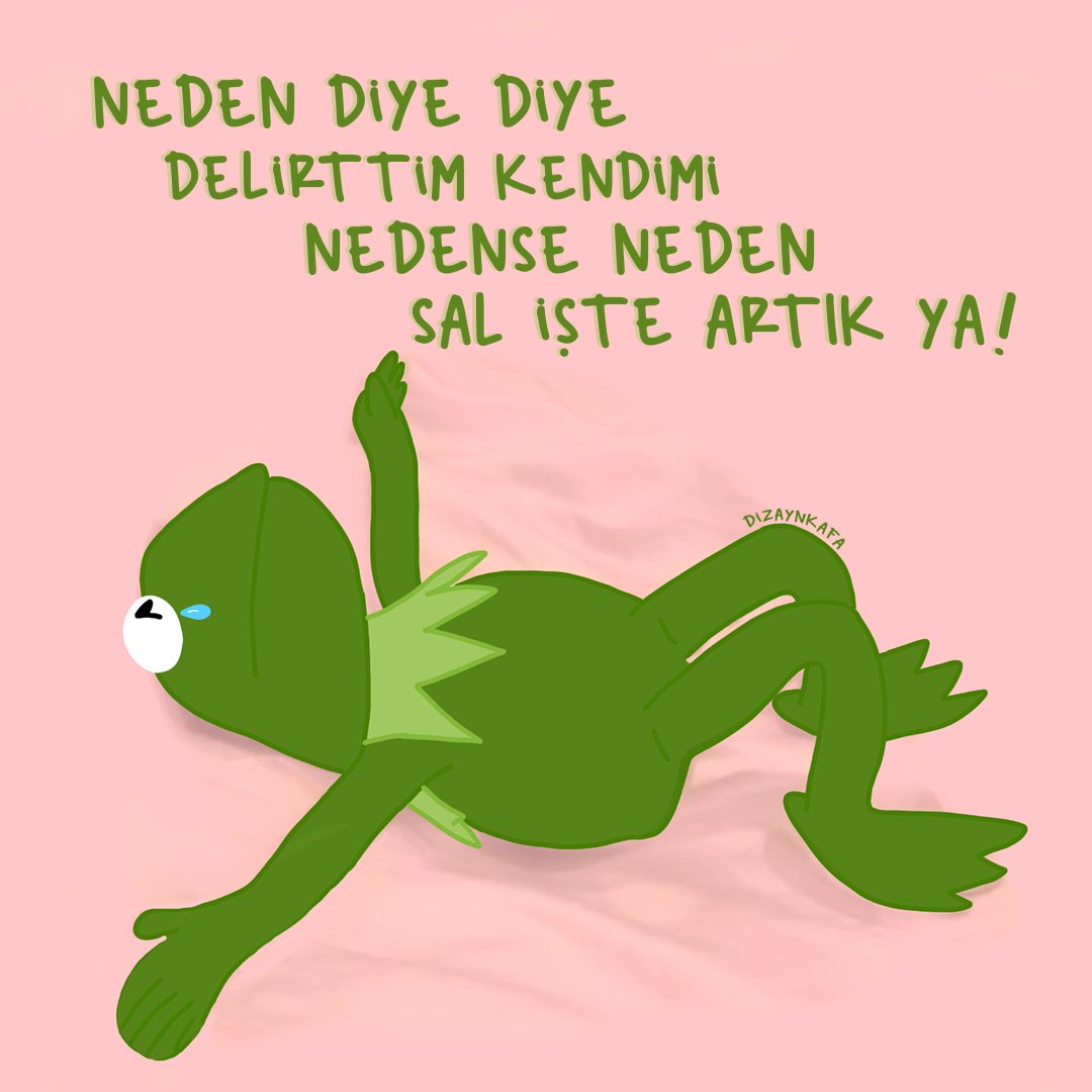 Bir sabah tedirgin düşlerden uyandığımda kendimi devcileyin bir Kermit olarak buldum 🐸
