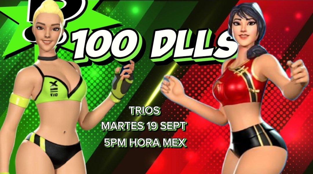 💰100 DLLS &amp; 2400 V-Bcks💰

🔴Requisitos🔴

✅️Seguirme <a href="/CHAPO_FN1/">CHAPO FN</a>
✅️Seguirme twitch.tv/chapo_fn 
✅️Seguir <a href="/cidxzv/">tp cidxz</a> 
✅️Like &amp; RT 
✅️Mencionar a tu Trio
 
Martes 19 Sept 5pm hora Mex