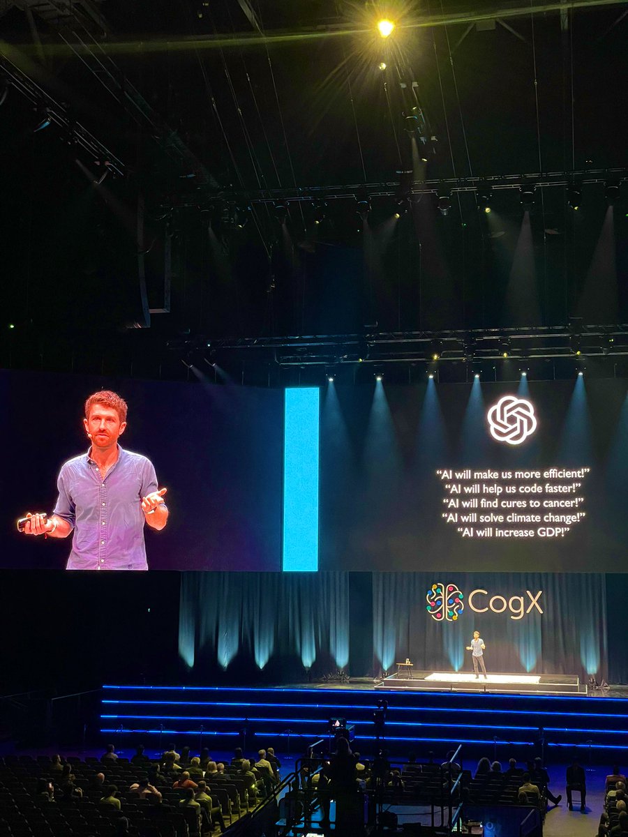 Amazing experience at #CogXFestival23! What a pleasure to attend such interesting talks and panel discussions on AI.