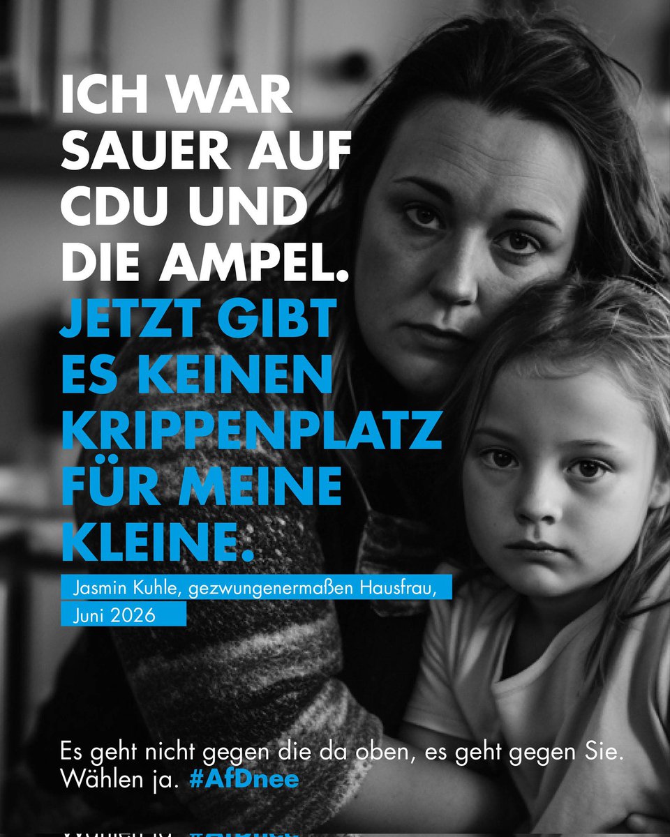 emilybuening's tweet photo. Wählen ja. #AfDnee, denn Achtung! #AfDwirkt Die Folgen der Politik, für die die AfD Eintritt seht ihr hier:

https://t.co/P2TfS2kv71 https://t.co/JkEA0WaT9r