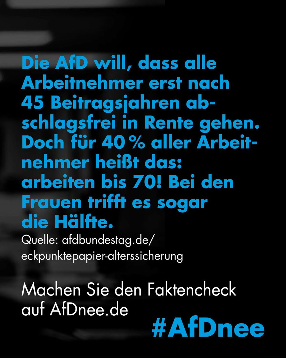 emilybuening's tweet photo. Wählen ja. #AfDnee, denn Achtung! #AfDwirkt Die Folgen der Politik, für die die AfD Eintritt seht ihr hier:

https://t.co/P2TfS2kv71 https://t.co/JkEA0WaT9r
