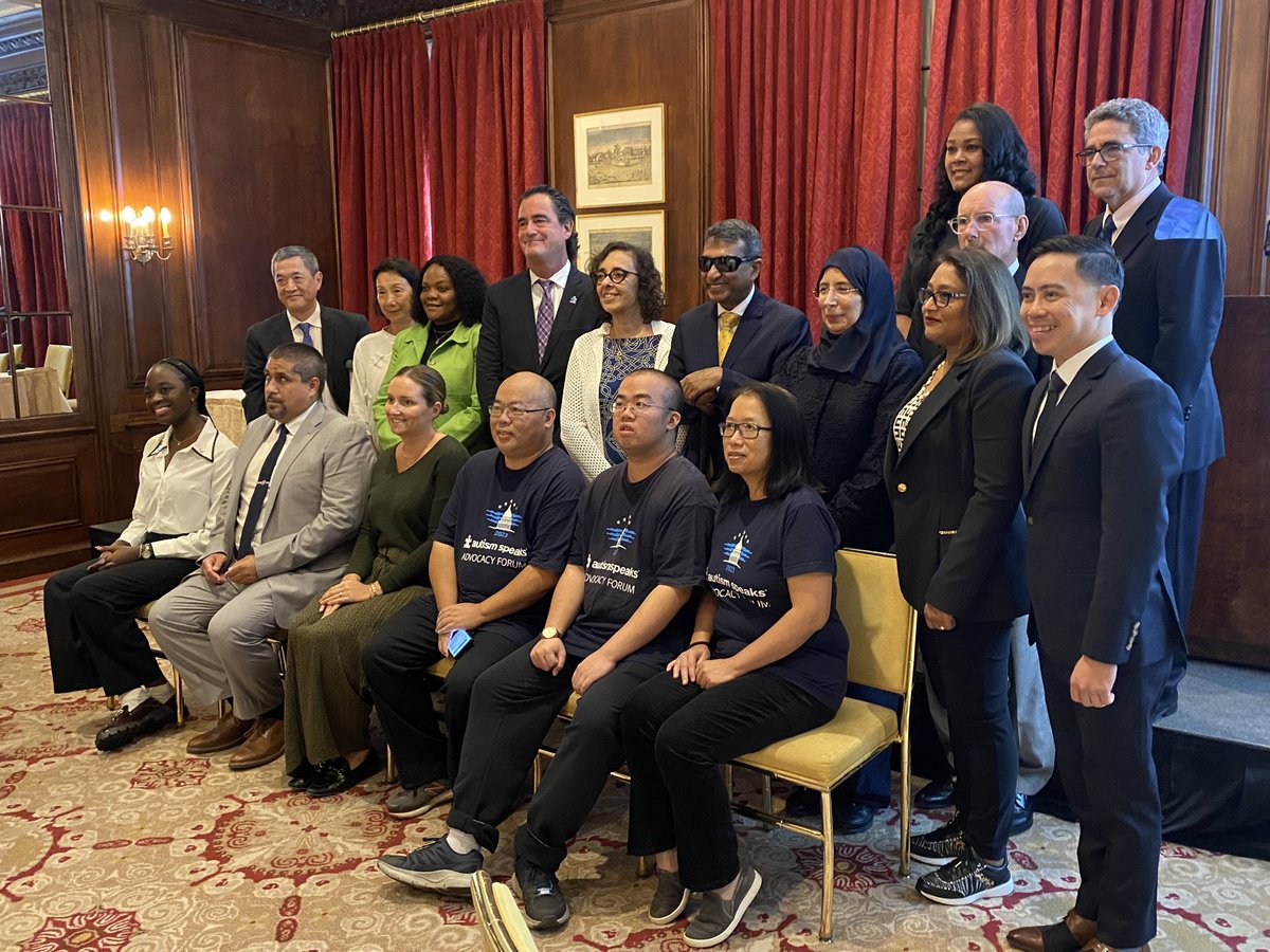 drSaimaWazed's tweet image. At the launch of the @WHO-@UNICEF Global Report on #DevelopmentalDisabilities, on the sidelines of #UNGA78, at @harvardclubny.

In my remarks, I spoke the about work still ahead of us to build community ecosystems of support, including support for parents, educational systems,…