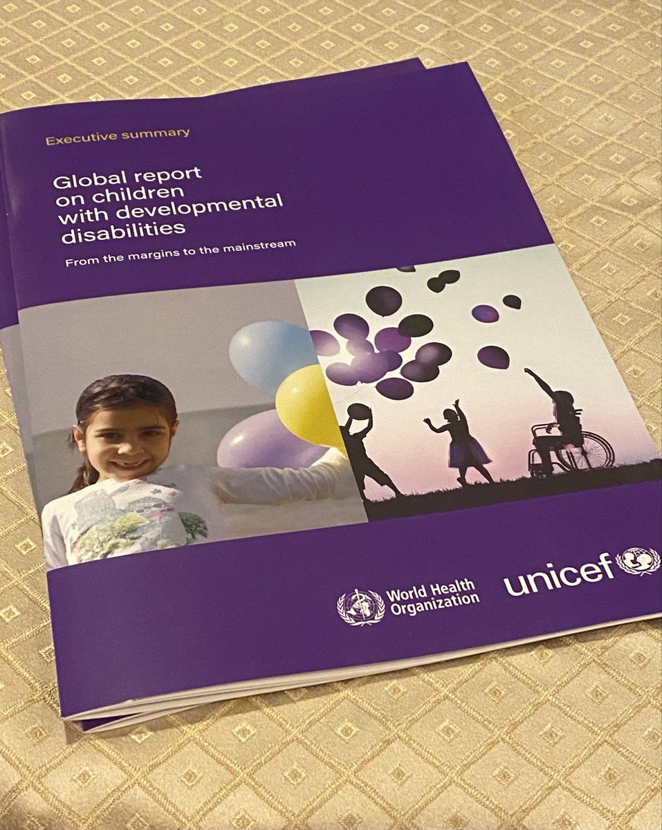 drSaimaWazed's tweet image. At the launch of the @WHO-@UNICEF Global Report on #DevelopmentalDisabilities, on the sidelines of #UNGA78, at @harvardclubny.

In my remarks, I spoke the about work still ahead of us to build community ecosystems of support, including support for parents, educational systems,…
