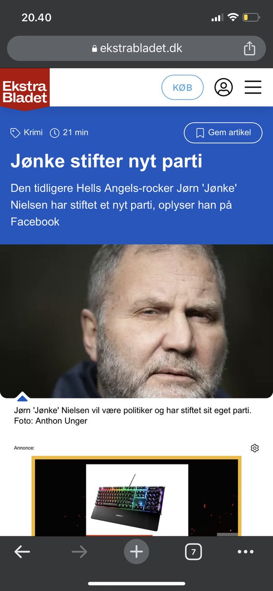 alexanderwlore1's tweet image. Man må da i det mindste give ham, at han er et rigtigt foreningsmenneske! #dkpol