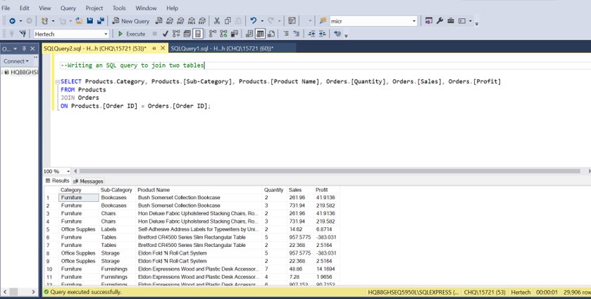 AmeenatMo's tweet photo. Day 14
Joining tables
Writing an SQL query to join two
tables and retrieving 3 columns from each table.
@hertechtrail @phaibooboo @ImaNjokko
#20dayswithdata #hertechtrailacademy #HTTDataChallenge #SQLJoining https://t.co/rhpNbNm0Nt