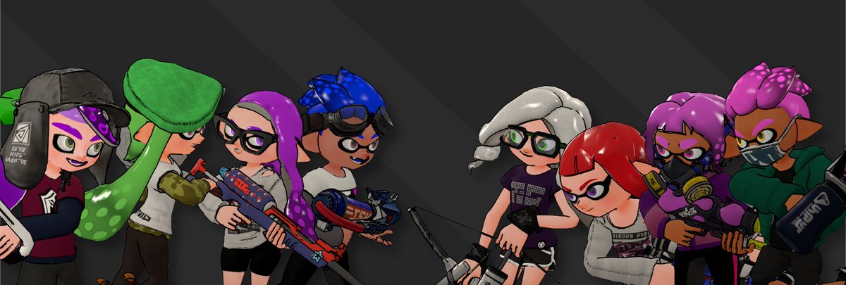 samieweiss's tweet photo. Team fight, round 4; go!

After the lose of the last, the Hunters are off to the last two battles; the first one against Team Squidbeak (@OswaldMarcRgrs). Lets see how this goes

#Splatoon #SFM #4SplatOC #splatoonart #vsseries https://t.co/6adZANbSZr
