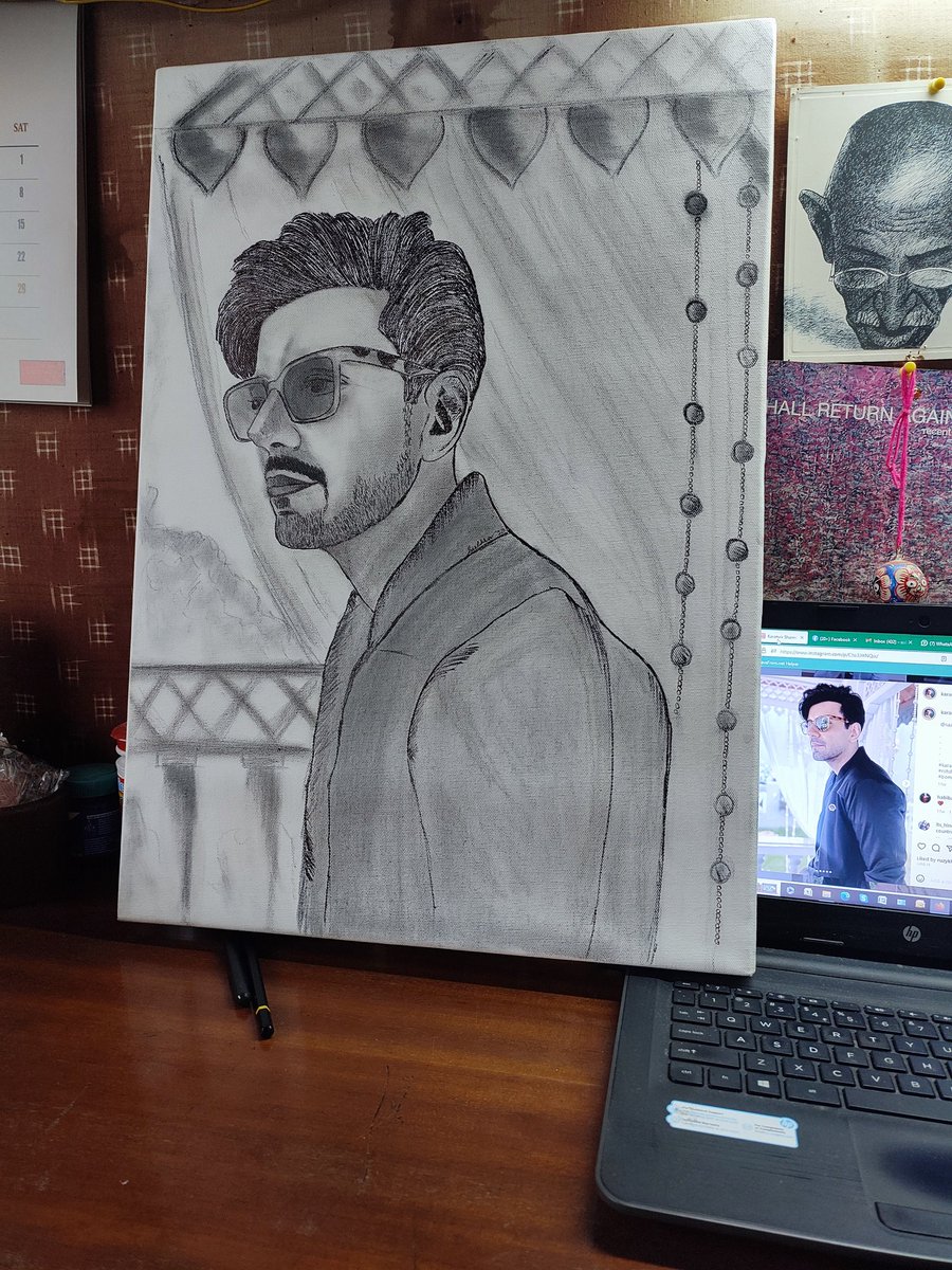ChowdhuriBaul's tweet photo. Title : KV
Medium : pen and ink on canvas
Size : 20 x 18 inches
Wish you a Very happy birthday KV @karanvirsharma9
Stay blessed and happy. Lots of love and hugs.
#birthday
#KaranvirSharma
#KingOfRomace
#kingofexpressions
#kingofhearts
#oneinmillion
#expresiveeyes https://t.co/NBpWjlLqAG