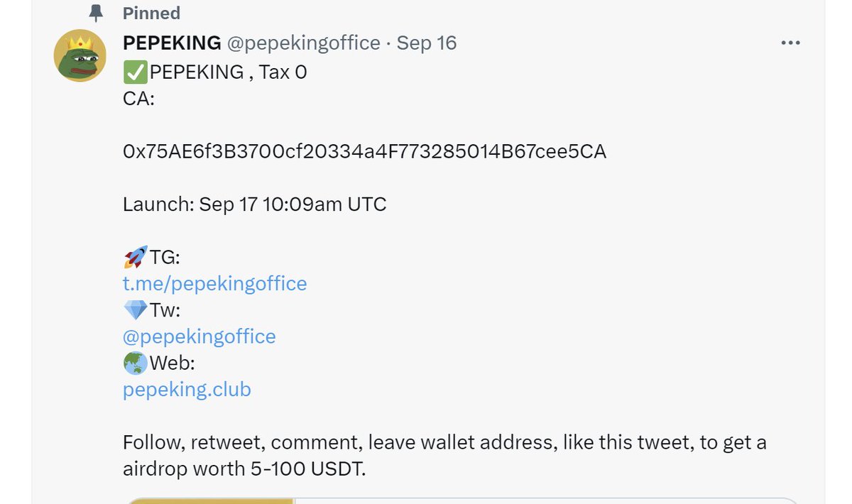 PEPEKING tweet media