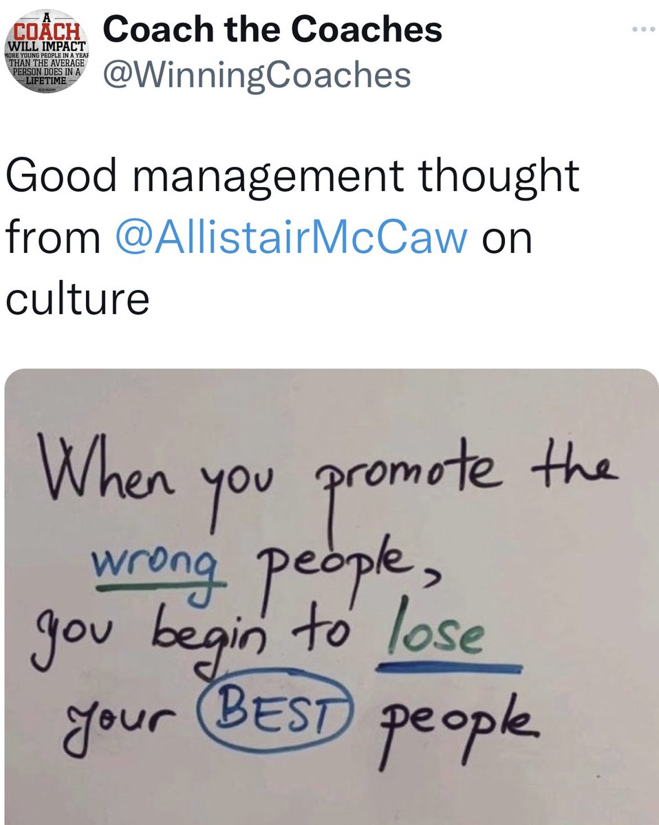 This👇🏻 below is a post by Coach the coaches and it’s 💯 facts that not many will admit to .