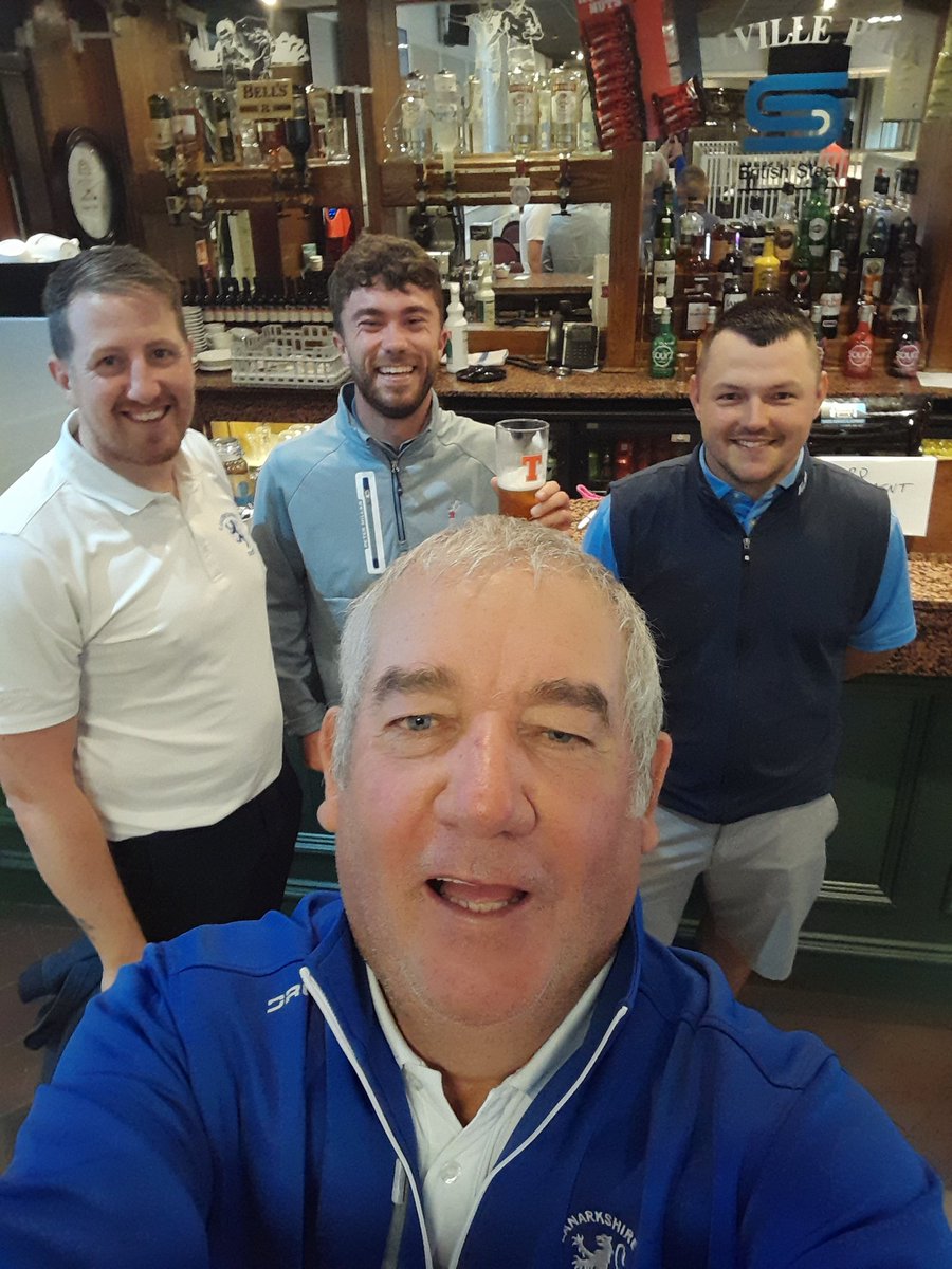Proud of Lanarkshire debut boys, <a href="/hayjainie/">jay hainie</a> of <a href="/golf_hamilton/">Hamilton Golf Club</a> and James Laird of <a href="/LanarkGolfClub/">Lanark Golf Club</a> recording big wins against Ayrshire today in a 4-4 draw.
Also to Jamie Bradley who won 4/3.
<a href="/scottiemacp123/">Scott MacPherson</a> led by example at number one winning 3/2.