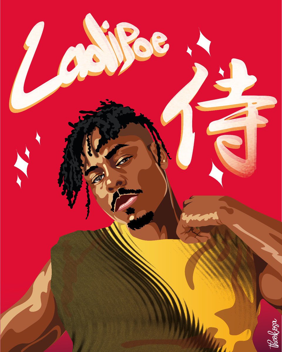 gloryninja7's tweet photo. Been a while I created something for my favorite Nigerian Rapper @ladipoe  looking forward  more always 🔥. #nigeria #nigeianrapper #goodmusic #artillustrations #theokoesa #ladipoe #rapmusic #yorubasamurai #guyman https://t.co/NYgNl1LbXx