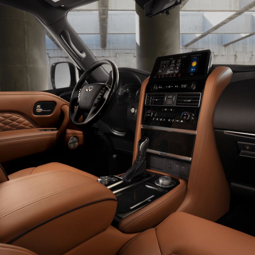 IofCG's tweet photo. Find beauty inside🦋

QX80's interior sparks the senses, combining everything you want in a luxury SUV with everything you need to handle modern life. 

#Infiniti #InfinitiQX80 #CoralGables #Miami https://t.co/Tr4nx4pQle