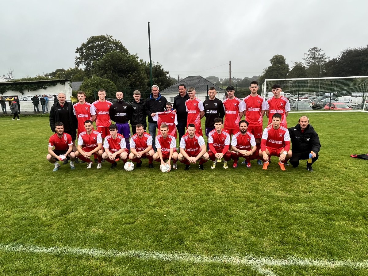 Many’s thanks to Seamus and Sean Crawford from Crawford’s Construction for their generous sponsorship of the first team Home kits for this season from all at Swilly Rovers