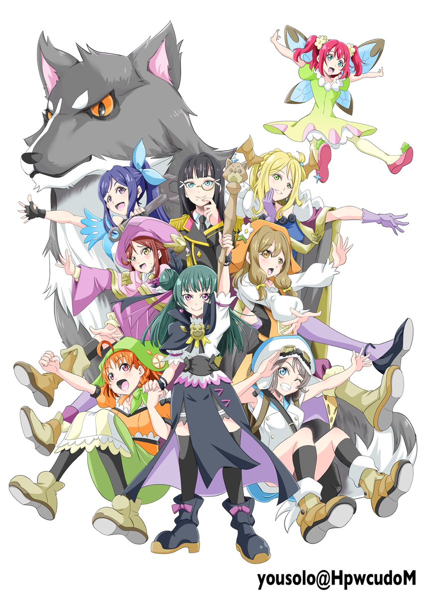 HpwcudoM's tweet photo. 「幻日のヨハネ」ついに完結…。

毎週また動いているAqoursに会える事、本当に幸せで楽しかったです！ありがとう😆

2期も期待して待っています！

#幻日のヨハネ　#yohane https://t.co/VPd065jVtD