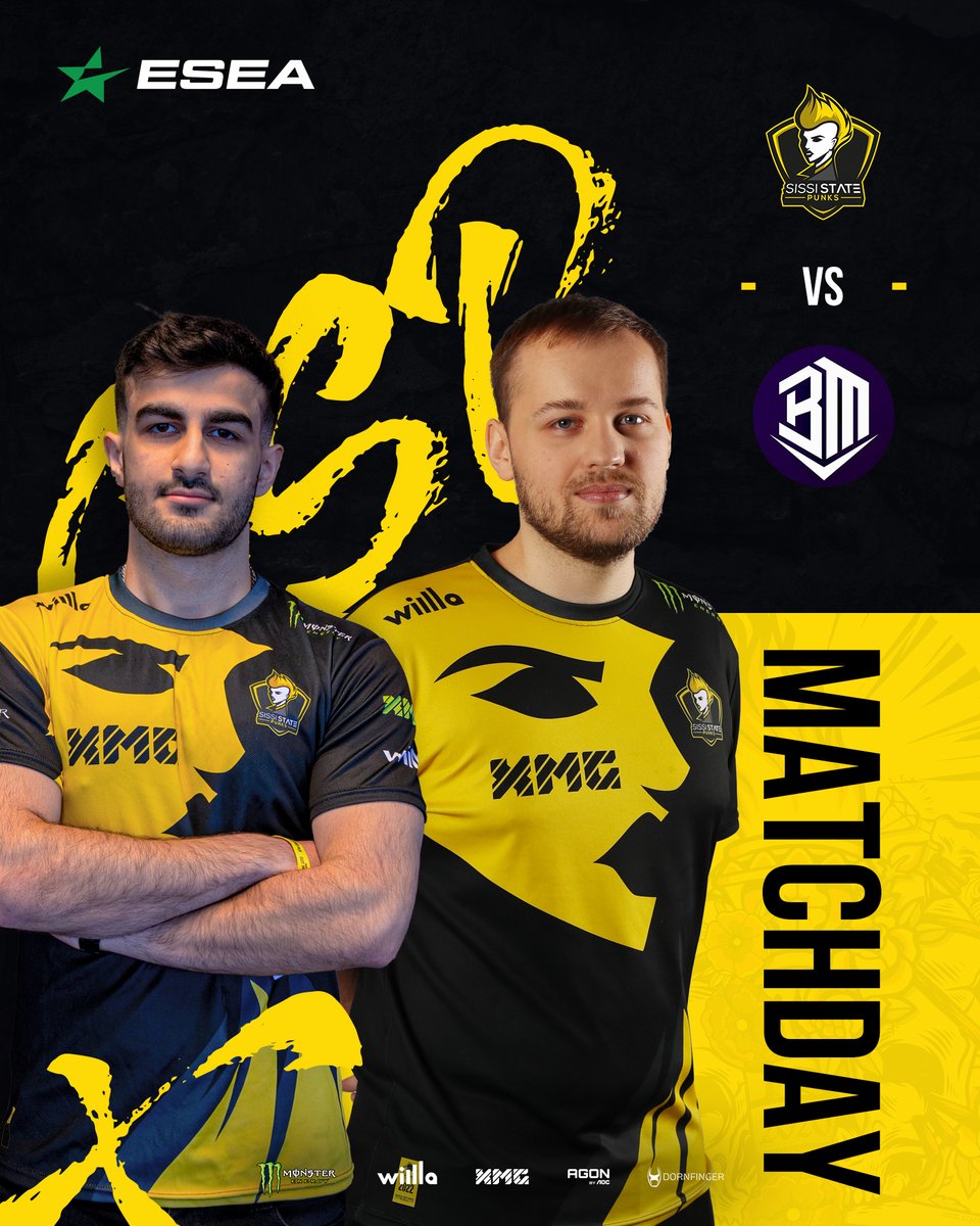 SISSI STΛTΞ PUNKS (@sissistatepunks) on Twitter photo Its Sunday but its also #ESEA day friends!
Our opponent tonight will be <a href="/BallerManiaDE/">BallerMania</a> and the best part? <a href="/NAFseNCS/">WAVE | NAFseN</a> is casting it!
🕗 20:00 CEST
📺 twitch.tv/nafsencs
#SSPisPUNKROCK Its Sunday but its also #ESEA day friends!
Our opponent tonight will be <a href="/BallerManiaDE/">BallerMania</a> and the best part? <a href="/NAFseNCS/">WAVE | NAFseN</a> is casting it!
🕗 20:00 CEST
📺 twitch.tv/nafsencs
#SSPisPUNKROCK