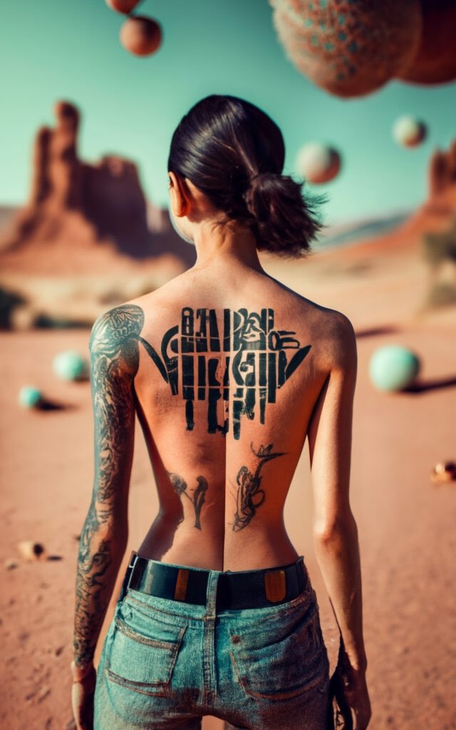 XXXtraAi's tweet photo. GM!  Tattoo experimenting with some  ink. Will this be the future order how to decide what looks best on your skin? #AIgirl #AIArtCommuity #AiArtSociety #aigirls #Aphoto https://t.co/oD8DO9KWJS