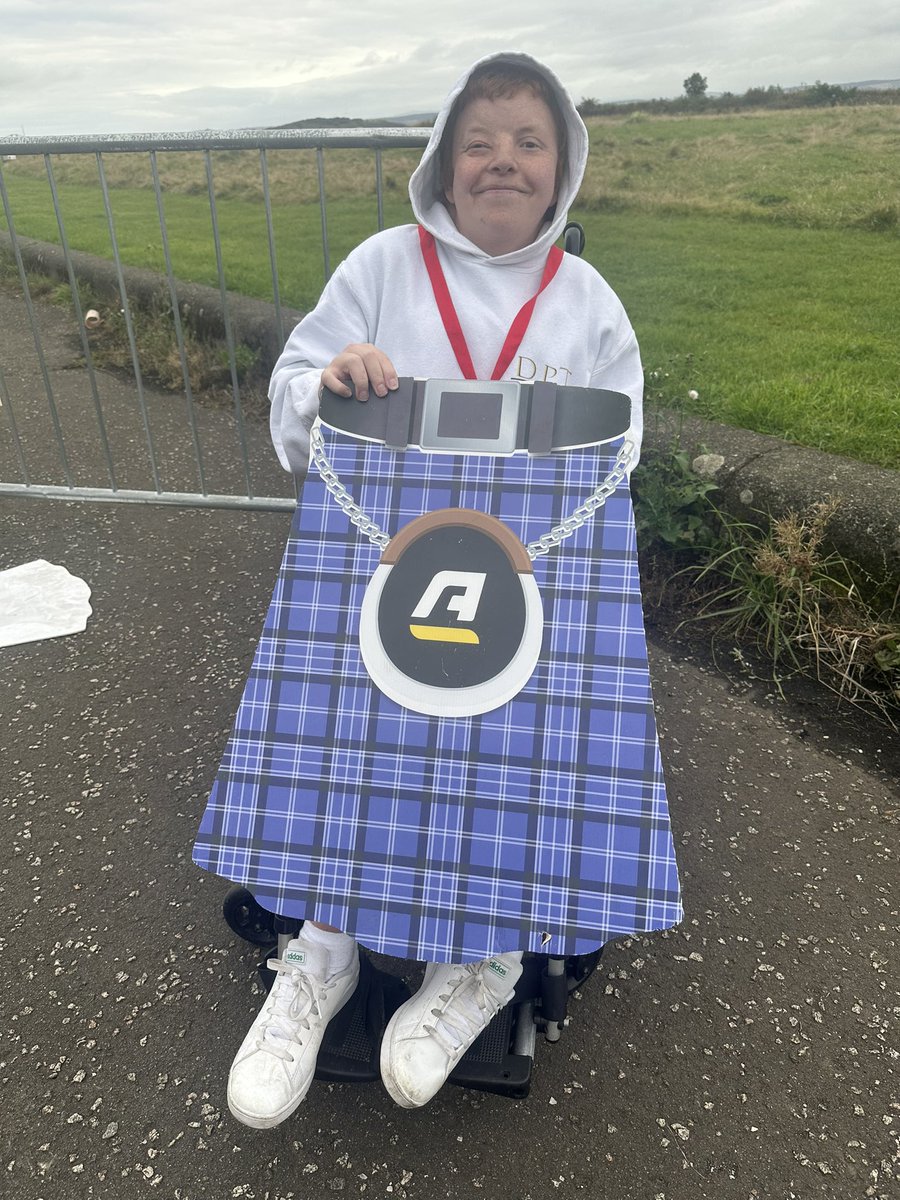 darrenpthomson's tweet photo. Can’t believe I done the kiltwalk and thank you too my support worker for pushing me the link to the go fund me is still up please donate if you can #ACKiltwalkcomp  https://t.co/qAn6eZCDJ6 https://t.co/98sLbhk9HB
