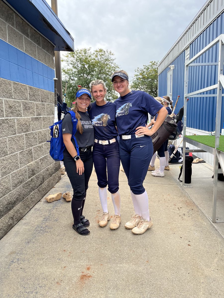 We had some former Elwood Softball Alumni play against each other this weekend.