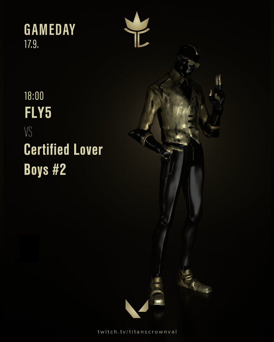 Poslední zápas main stage! 🤙

18:00 FLY5 x Certified Lover Boys #2
twitch.tv/titanscrownval