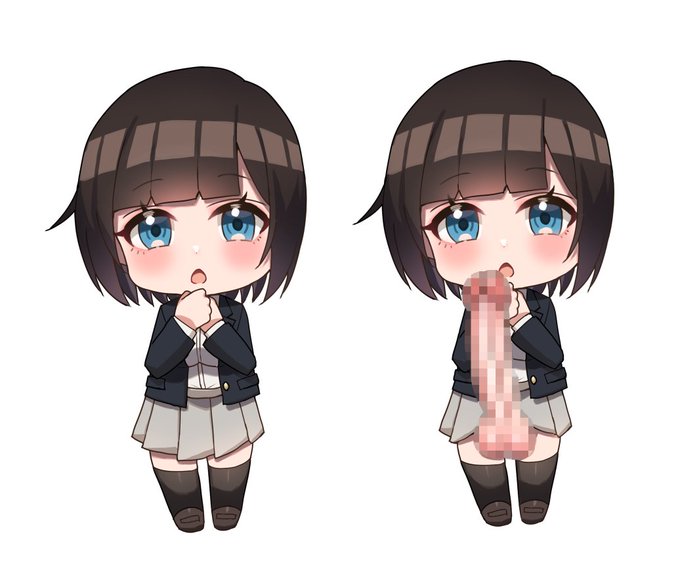 こいつはチビキャラふたなり。 