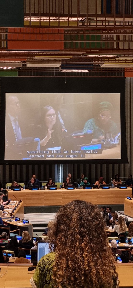 "We can't wait 300 years to achieve gender equality. Resources need to be intensified. Accountability needs to be heightened. We need a world where gender equality is a reality" <a href="/katrinjak/">Katrín Jakobsdóttir</a> Iceland Prime Minister at the #GenerationEquality  Midpoint Moment. #UNGA2023 #GlobalGoals
