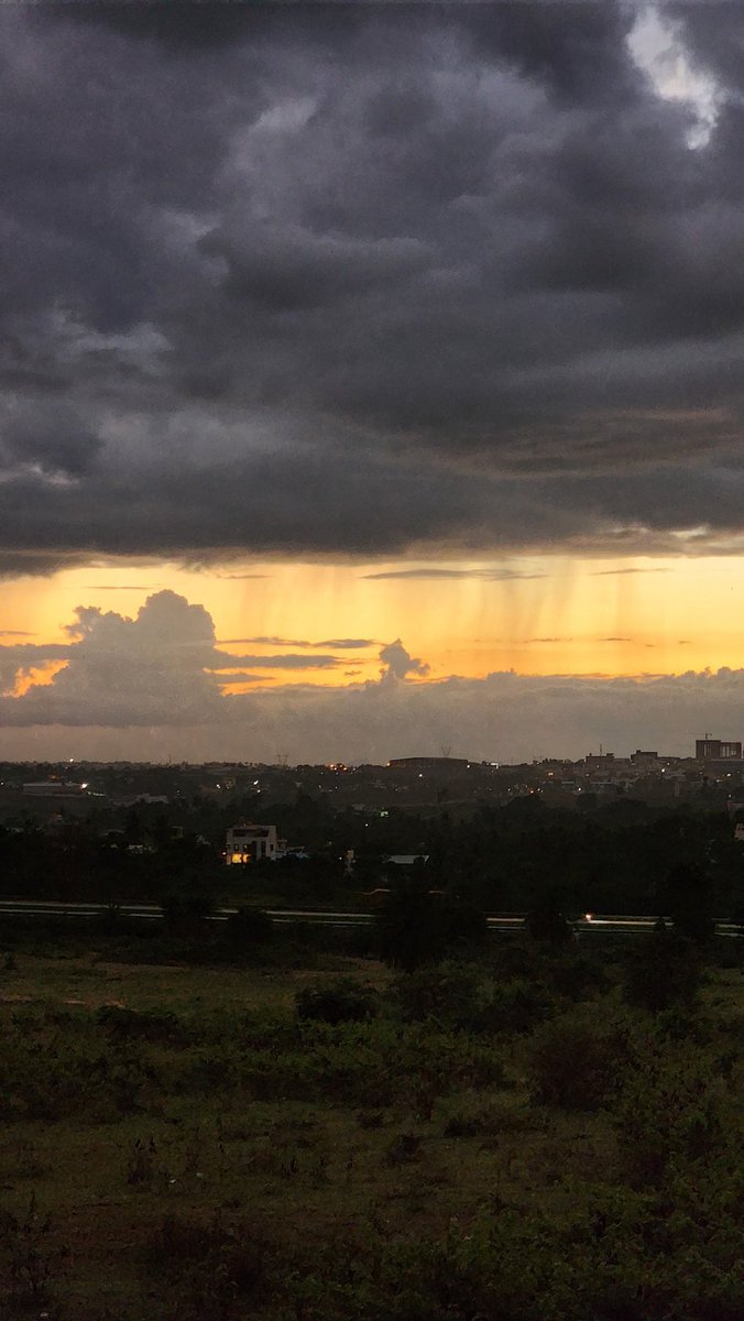 #Bengaluru #sky today evening. Shot on #samsungs22ultra #nature