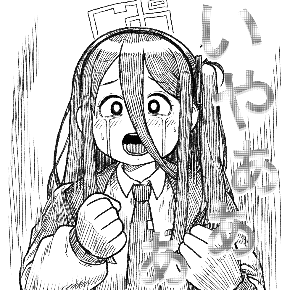 PC書き文字を放つアリス #ブルーアーカイブ #ブルアカ