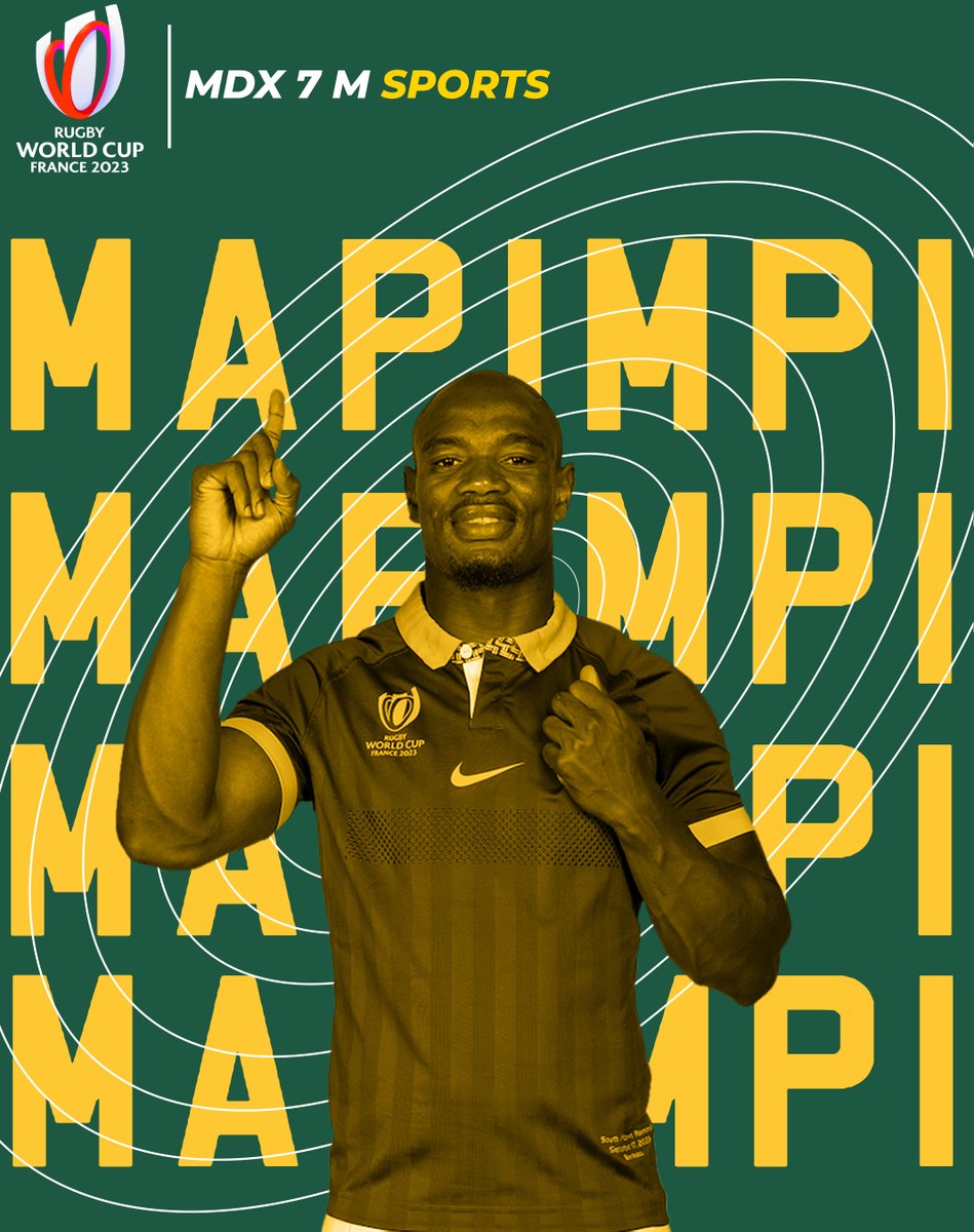 SportsMdx's tweet photo. Another hat-trick for the Boks, this time by Mapimpi from another flowing attack from set piece. De Klerk adds the extras - SA lead 71-0 with just over 10 minutes to go in Bordeaux π
#MDX7MSportsRugby | #RWC2023 | #RSAvROU | #RugbyWorldCup | #Coupedumondederugby | #RSAvsROU https://t.co/lSrNFZvWXI