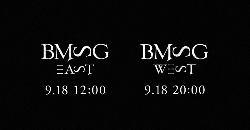 BMSG_official's tweet photo. 2023.09.18
#BMSGEAST #BMSGWEST
Music Video Release

12:00-
BMSG EAST / The Sun from the EAST
https://t.co/6sDFScDGOA

20:00-
BMSG WEST / The Moon in the WEST
https://t.co/RK4wihsqg7

#BMSG23