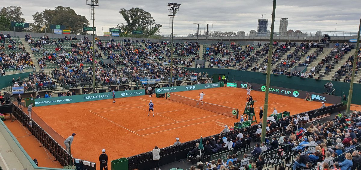 puppotenis's tweet photo. Ahora dobles #CopaDavis #ARGLIT 2-0
@machigonzalez1/ @andymolto vs. Edas #Butvilas/Tadas #Babelis 6-4 0-0*... https://t.co/VnE2c2a80J