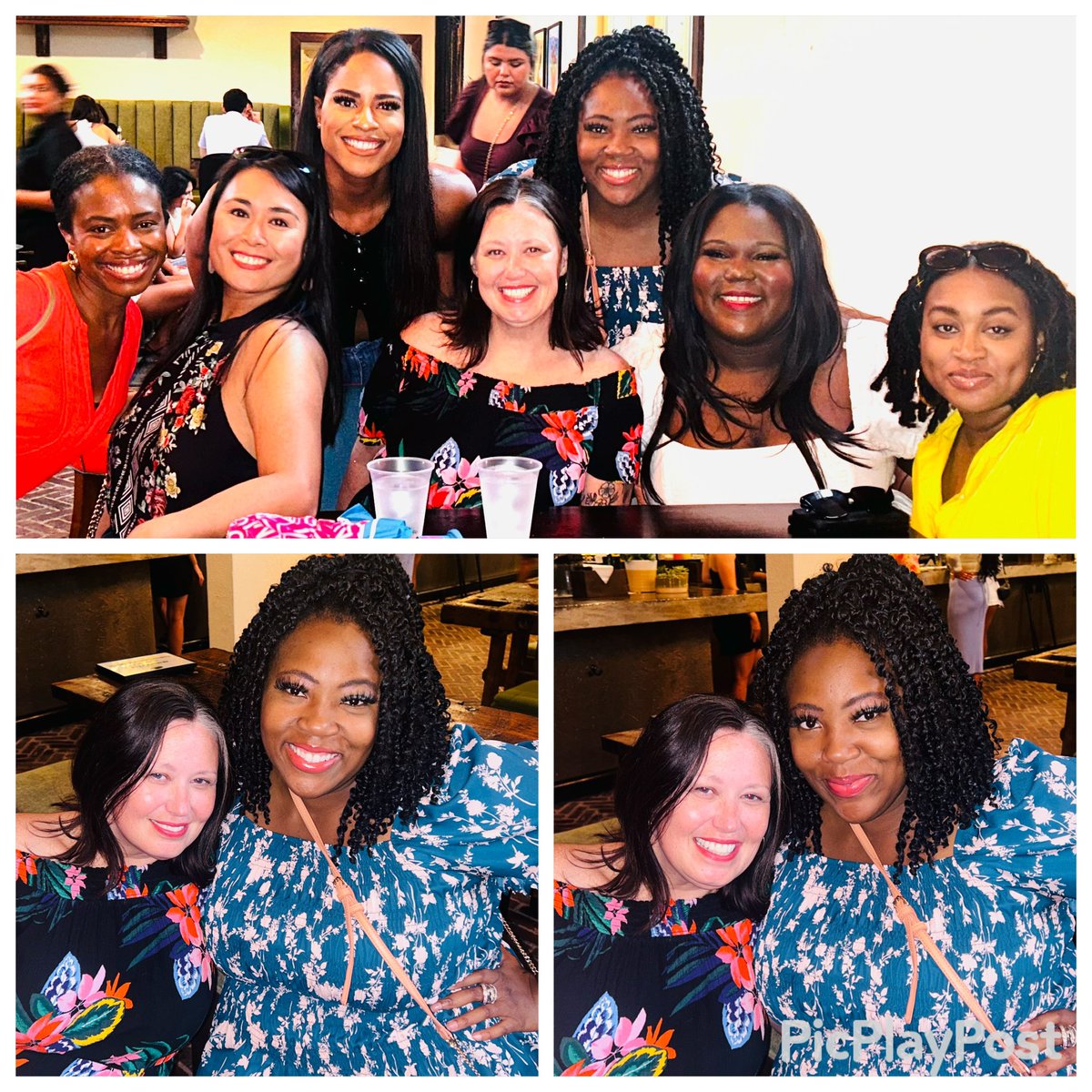 UgochiKHOU's tweet photo. We helped send off our marketing director @deilia into her next chapter outside of a 20 year plus career in tv news. You are a big reason I ended up at @KHOU and for that I’m forever grateful for your kindness. @NicoleJonesTV _ @TaylorBerryyy @KimberlyDavistv @ScyllaLopez https://t.co/Dh3Y9nBtwY