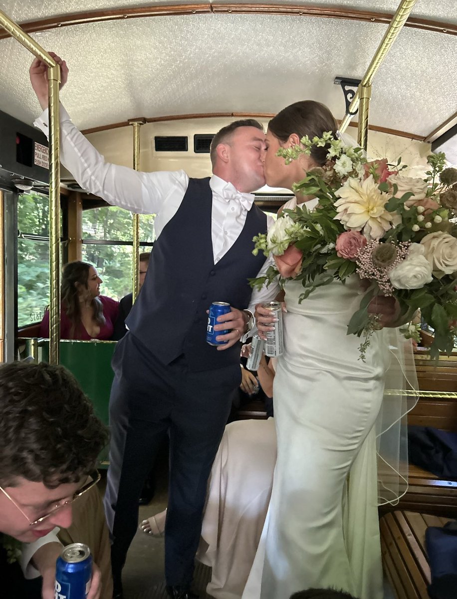 rileydonald7's tweet photo. Had a big weekend. Turned her into Mrs. Donald https://t.co/ywUCMGo7Yk